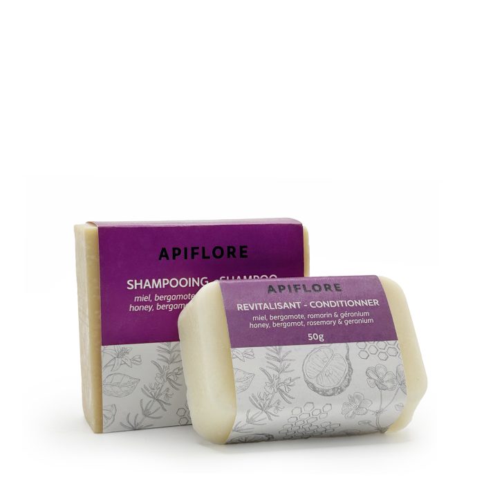DUO shampooing et revitalisant en barre